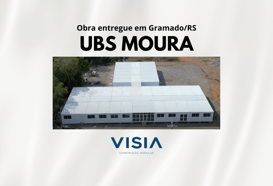 Entrega da UBS Moura - Gramado/RS